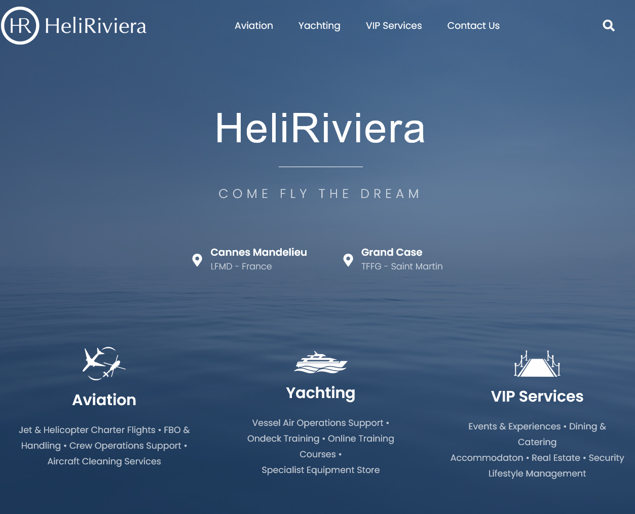 Heliriviera - portofoliu web design Weblamp - servicii creare site, web design, digital marketing si SEO