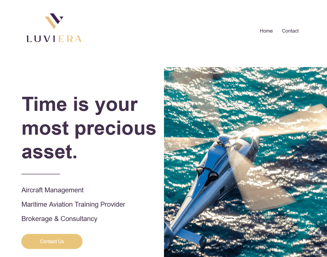 Luviera - portofoliu web design Weblamp - servicii creare site, web design, digital marketing si SEO